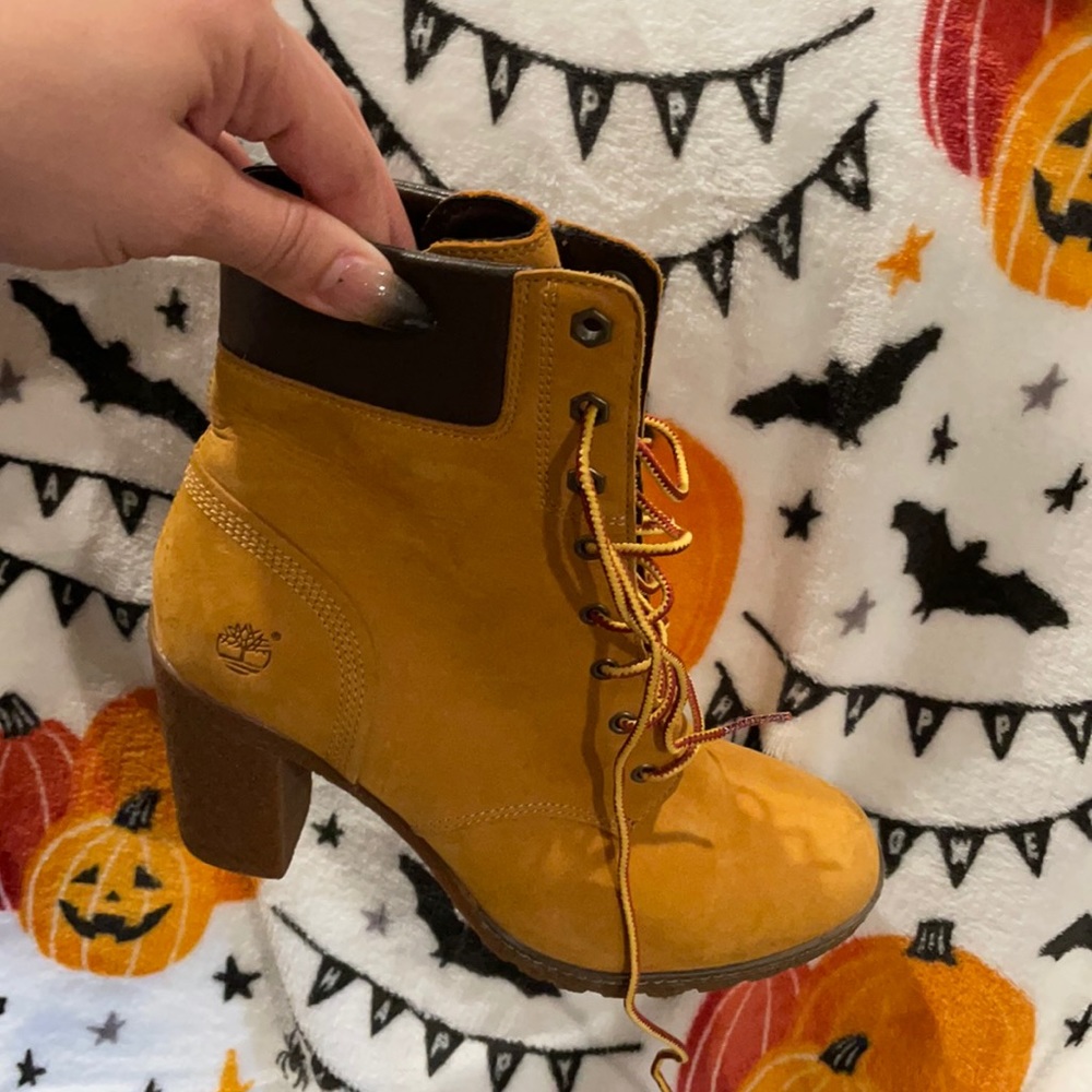 Timberland heels perfect for fall